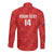 Custom Cayman Islands Football Long Sleeve Button Shirt 2025 Go Champions