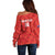 Custom Cayman Islands Football Off Shoulder Sweater 2025 Go Champions - Wonder Print Shop