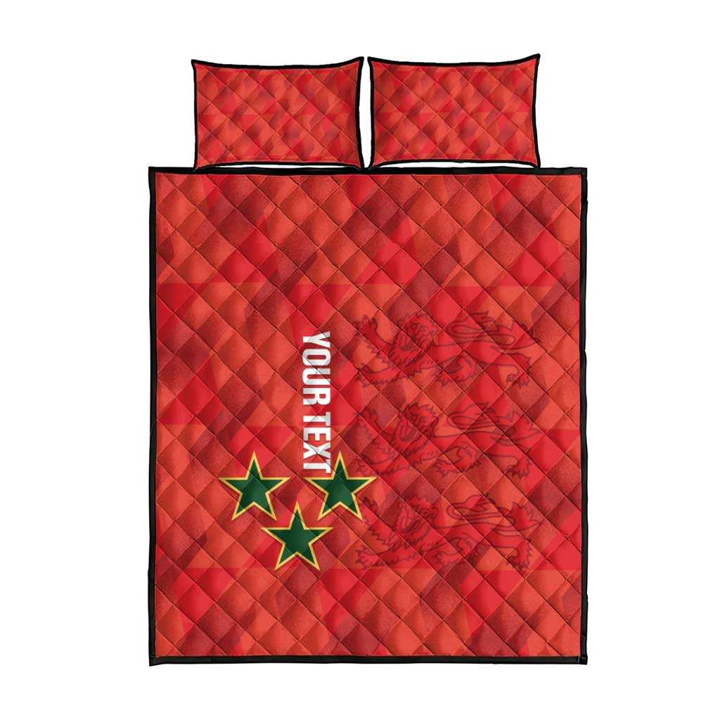Custom Cayman Islands Football Quilt Bed Set 2025 Go Champions - Wonder Print Shop