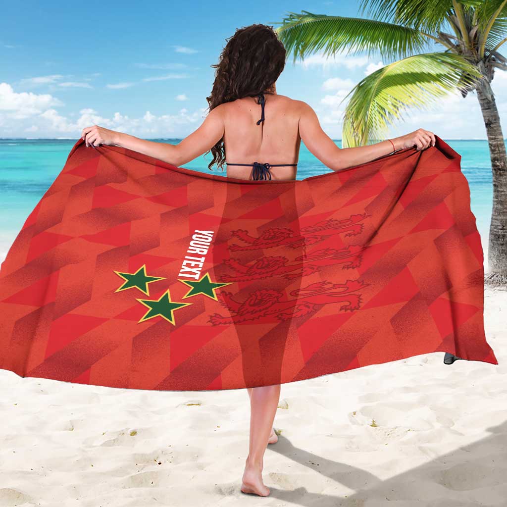 Custom Cayman Islands Football Sarong 2025 Go Champions - Wonder Print Shop