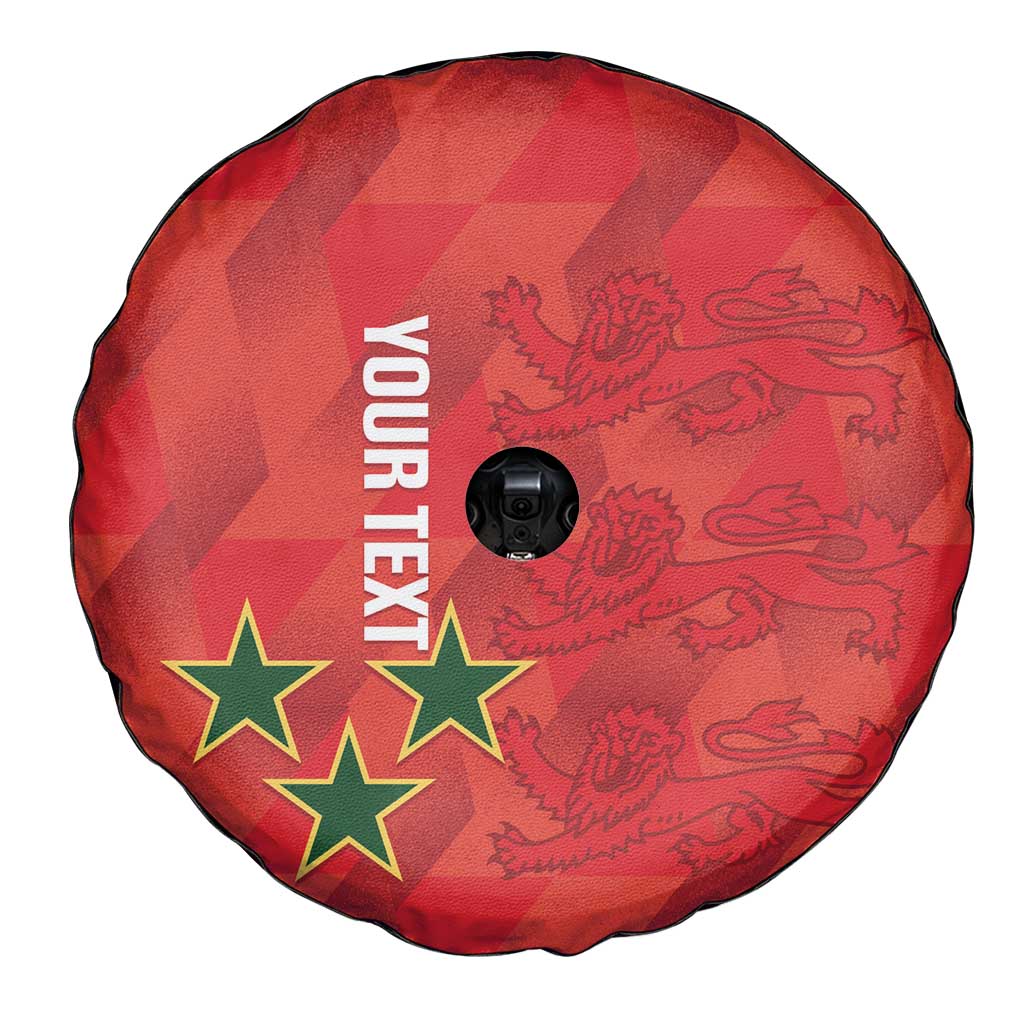 Custom Cayman Islands Football Spare Tire Cover 2025 Go Champions - Wonder Print Shop