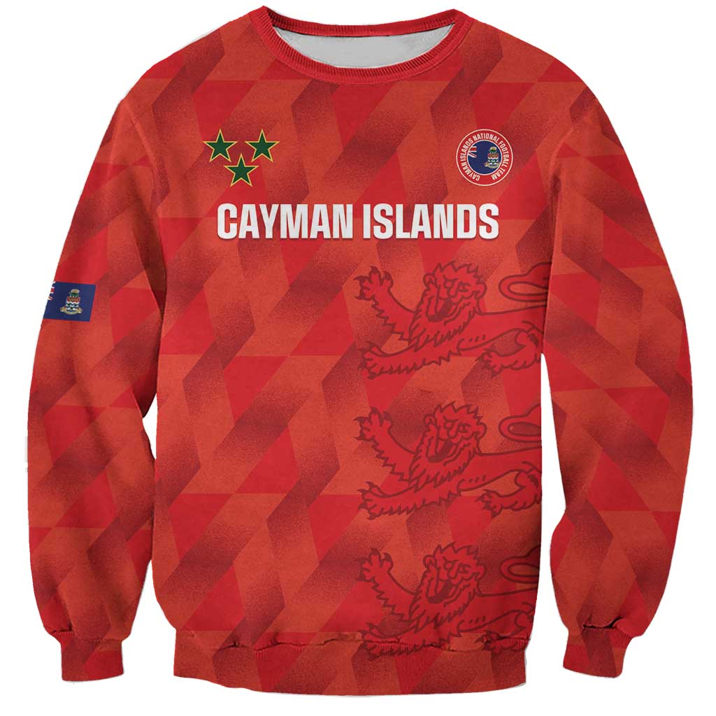 Custom Cayman Islands Football Sweatshirt 2025 Go Champions - Wonder Print Shop