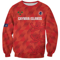 Custom Cayman Islands Football Sweatshirt 2025 Go Champions - Wonder Print Shop