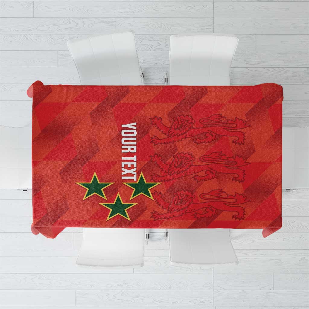 Custom Cayman Islands Football Tablecloth 2025 Go Champions - Wonder Print Shop