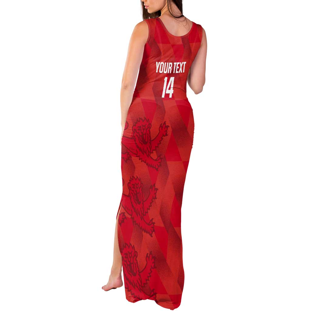 Custom Cayman Islands Football Tank Maxi Dress 2025 Go Champions - Wonder Print Shop