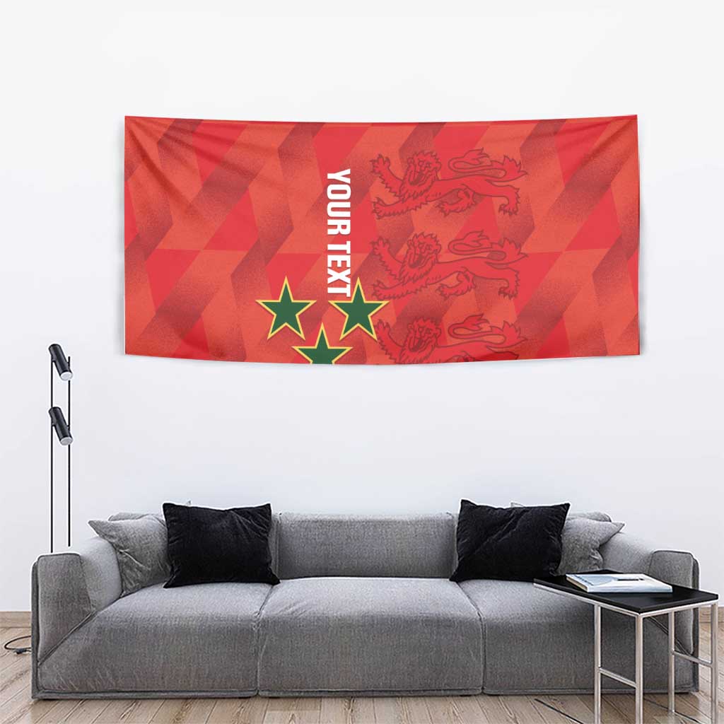 Custom Cayman Islands Football Tapestry 2025 Go Champions - Wonder Print Shop