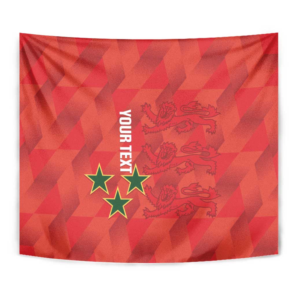 Custom Cayman Islands Football Tapestry 2025 Go Champions - Wonder Print Shop