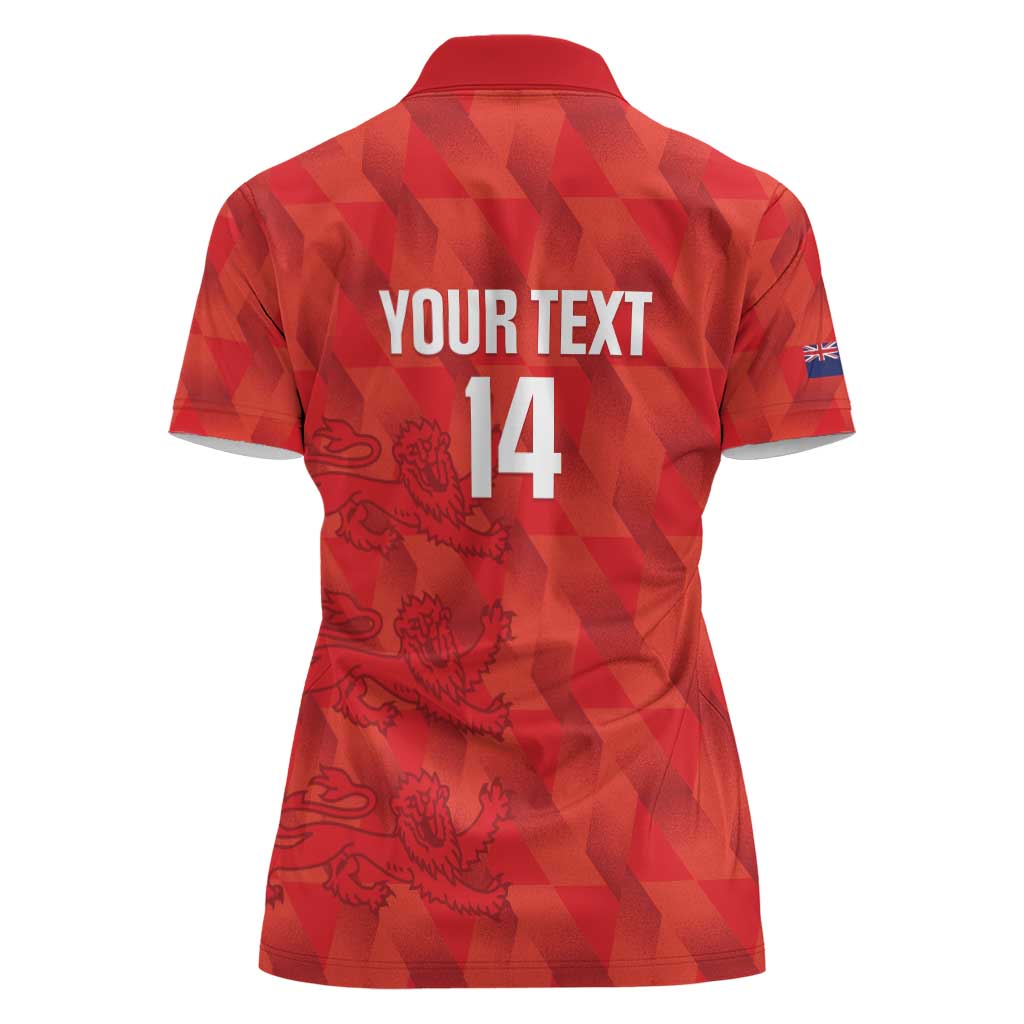 Custom Cayman Islands Football Women Polo Shirt 2025 Go Champions - Wonder Print Shop