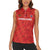 Custom Cayman Islands Football Women Sleeveless Polo Shirt 2025 Go Champions - Wonder Print Shop