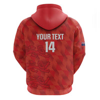 Custom Cayman Islands Football Zip Hoodie 2025 Go Champions - Wonder Print Shop