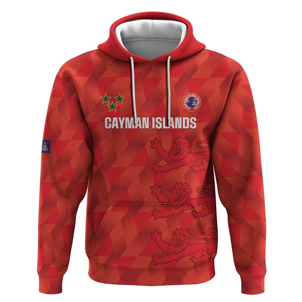 Custom Cayman Islands Football Zip Hoodie 2025 Go Champions - Wonder Print Shop