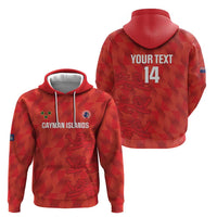 Custom Cayman Islands Football Zip Hoodie 2025 Go Champions - Wonder Print Shop