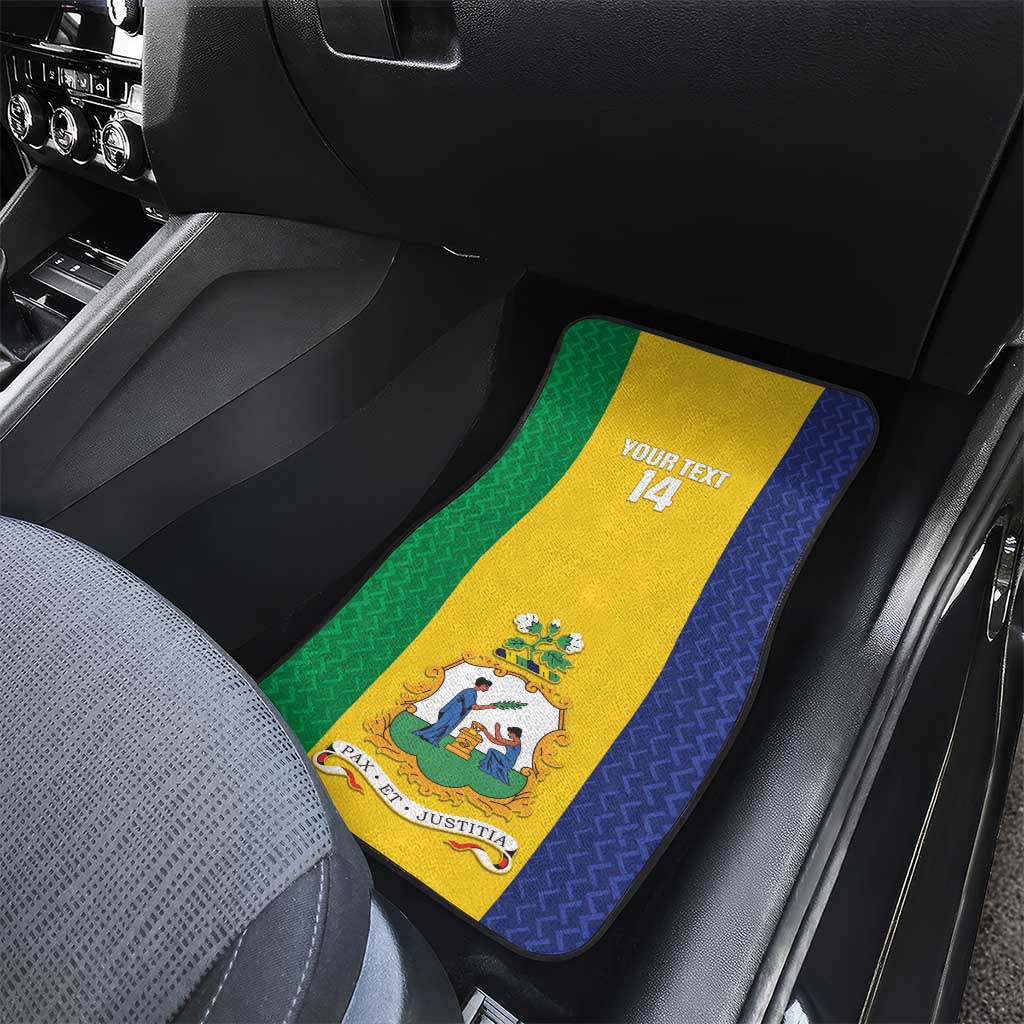 Custom Saint Vincent and the Grenadines Football Car Mats Go Champions Vincy Heat - Wonder Print Shop
