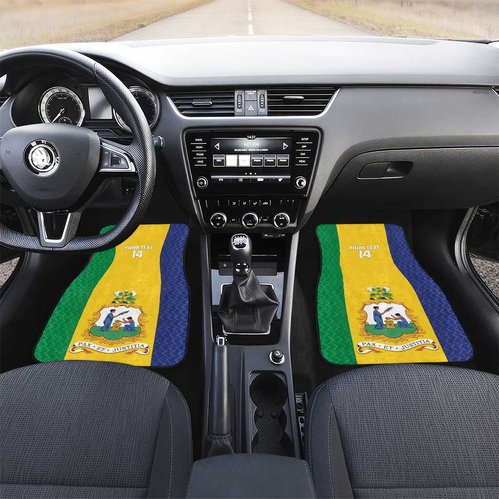 Custom Saint Vincent and the Grenadines Football Car Mats Go Champions Vincy Heat - Wonder Print Shop