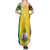 Custom Saint Vincent and the Grenadines Football Family Matching Summer Maxi Dress and Hawaiian Shirt Go Champions Vincy Heat - Wonder Print Shop