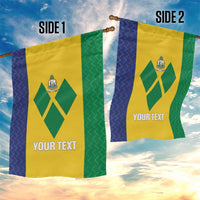 Custom Saint Vincent and the Grenadines Football Garden Flag Go Champions Vincy Heat - Wonder Print Shop