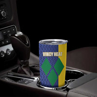 Custom Saint Vincent and the Grenadines Football Tumbler Cup Go Champions Vincy Heat - Wonder Print Shop