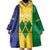 Custom Saint Vincent and the Grenadines Football Wearable Blanket Hoodie Go Champions Vincy Heat - Wonder Print Shop