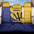 Custom Barbados Football Back Car Seat Cover Go Champions Bajan Tridents