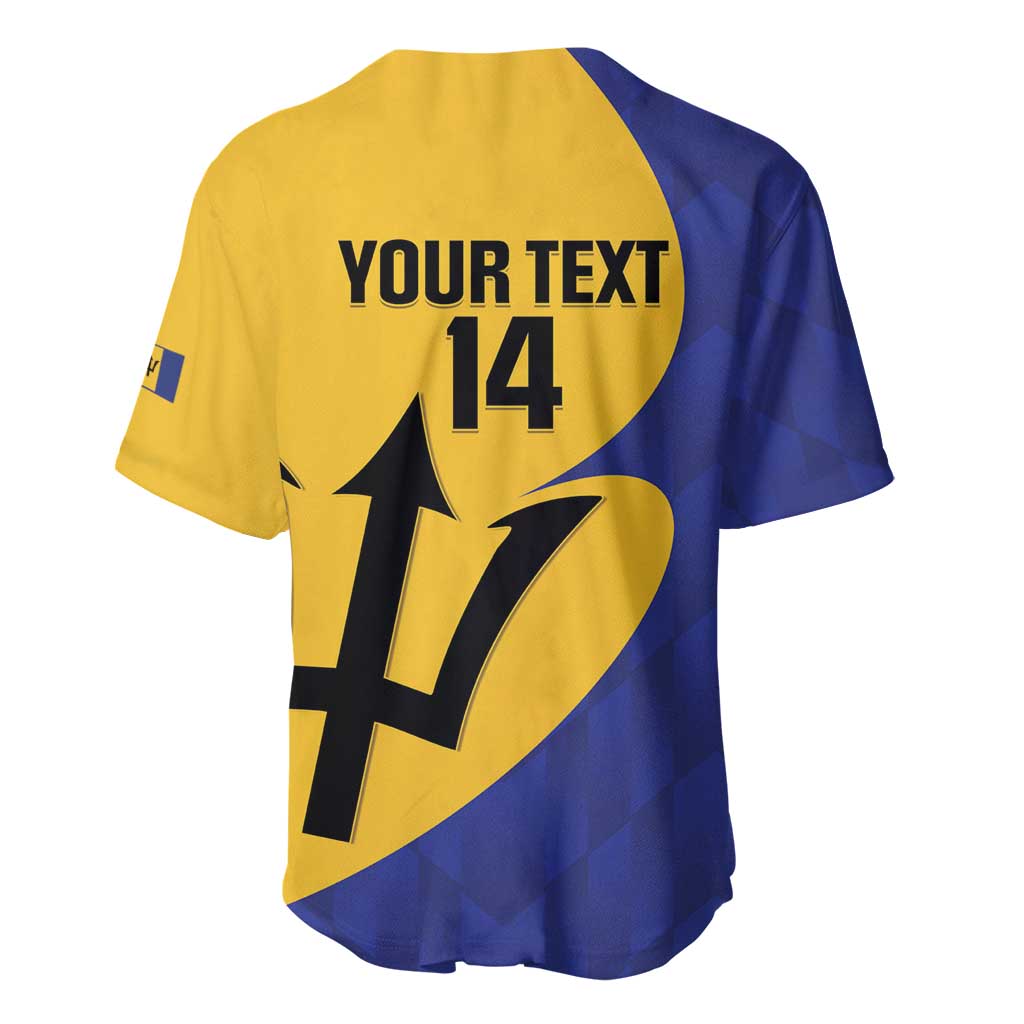 Custom Barbados Football Baseball Jersey Go Champions Bajan Tridents