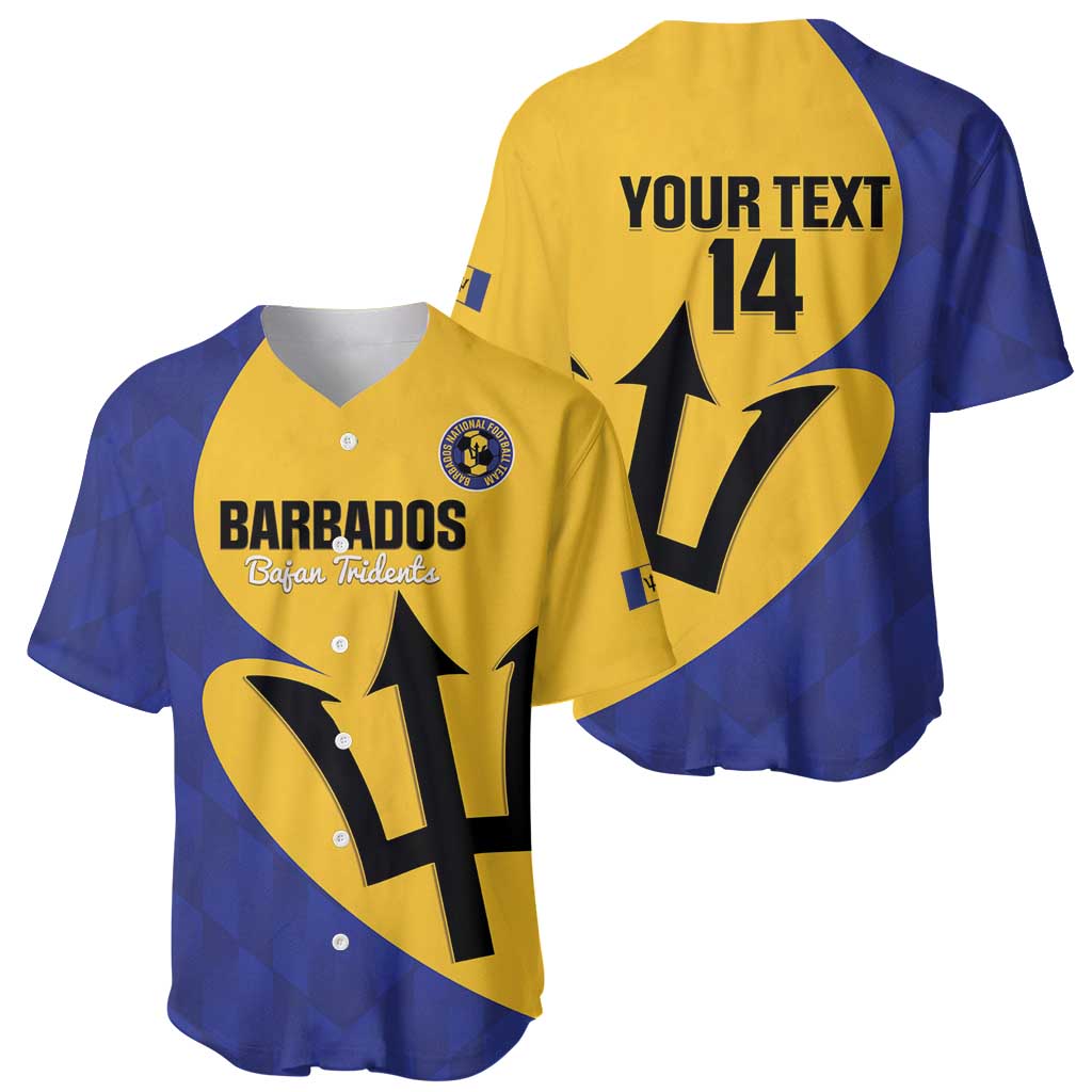 Custom Barbados Football Baseball Jersey Go Champions Bajan Tridents