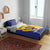 Custom Barbados Football Bedding Set Go Champions Bajan Tridents