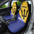 Custom Barbados Football Car Seat Cover Go Champions Bajan Tridents - Wonder Print Shop