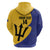Custom Barbados Football Hoodie Go Champions Bajan Tridents - Wonder Print Shop