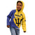 Custom Barbados Football Kid Hoodie Go Champions Bajan Tridents - Wonder Print Shop