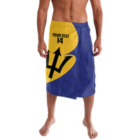 Custom Barbados Football Lavalava Go Champions Bajan Tridents - Wonder Print Shop