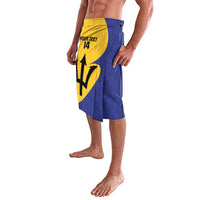 Custom Barbados Football Lavalava Go Champions Bajan Tridents - Wonder Print Shop