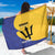 Custom Barbados Football Sarong Go Champions Bajan Tridents - Wonder Print Shop