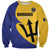 Custom Barbados Football Sweatshirt Go Champions Bajan Tridents - Wonder Print Shop