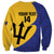 Custom Barbados Football Sweatshirt Go Champions Bajan Tridents - Wonder Print Shop