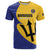 Custom Barbados Football T Shirt Go Champions Bajan Tridents - Wonder Print Shop