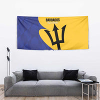 Custom Barbados Football Tapestry Go Champions Bajan Tridents - Wonder Print Shop