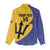 Custom Barbados Football Women Casual Shirt Go Champions Bajan Tridents - Wonder Print Shop