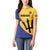 Custom Barbados Football Women Polo Shirt Go Champions Bajan Tridents - Wonder Print Shop
