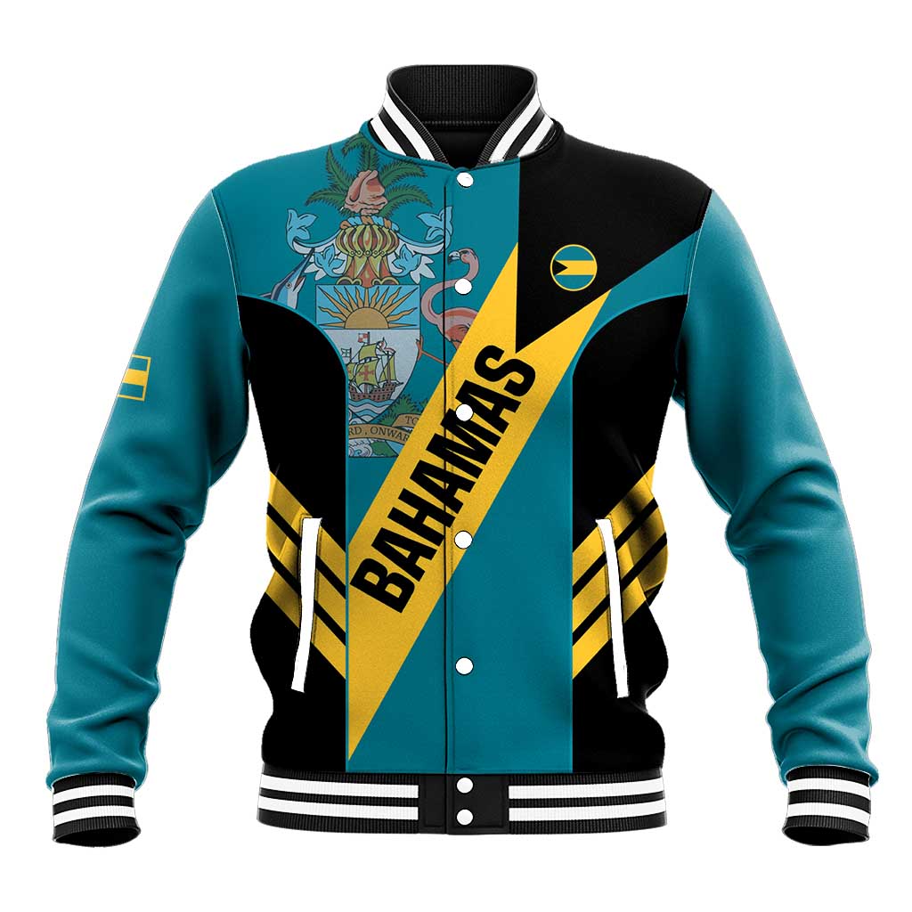 Custom Bahamas Football Baseball Jacket Go Bahamian Slayersz