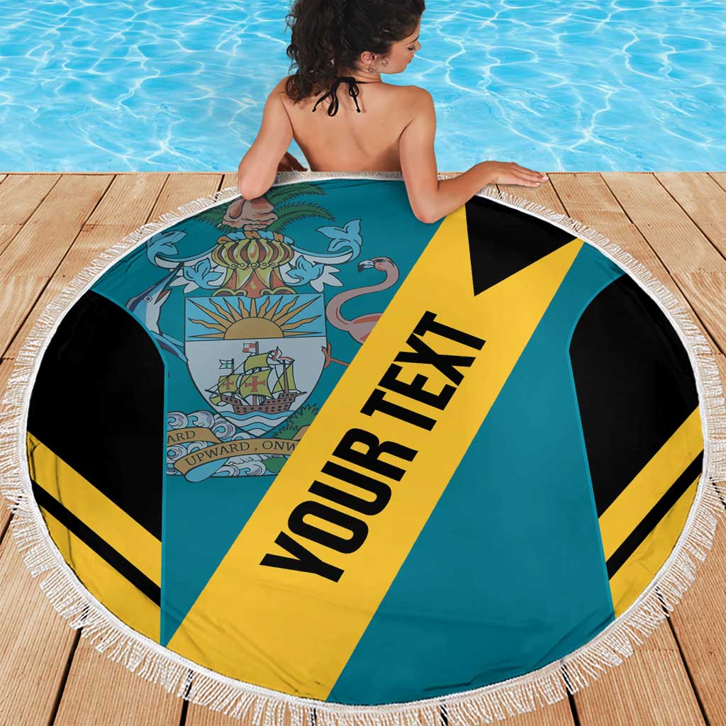 Custom Bahamas Football Beach Blanket Go Bahamian Slayersz