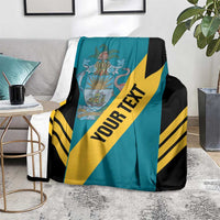 Custom Bahamas Football Blanket Go Bahamian Slayersz