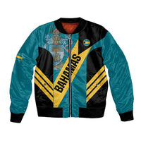 Custom Bahamas Football Bomber Jacket Go Bahamian Slayersz - Wonder Print Shop