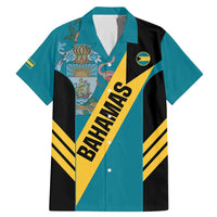 Custom Bahamas Football Family Matching Mermaid Dress and Hawaiian Shirt Go Bahamian Slayersz - Wonder Print Shop