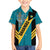 Custom Bahamas Football Family Matching Off The Shoulder Long Sleeve Dress and Hawaiian Shirt Go Bahamian Slayersz