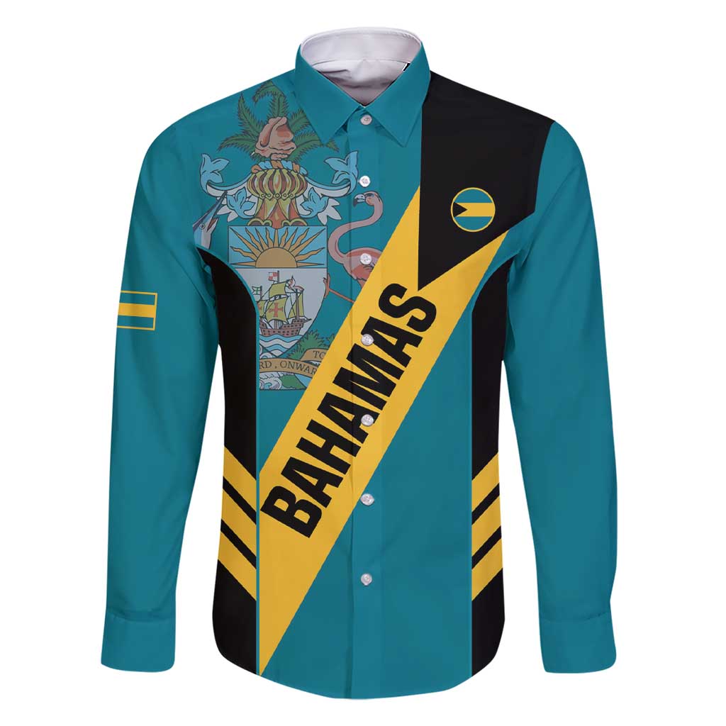 Custom Bahamas Football Family Matching Short Sleeve Bodycon Dress and Hawaiian Shirt Go Bahamian Slayersz - Wonder Print Shop