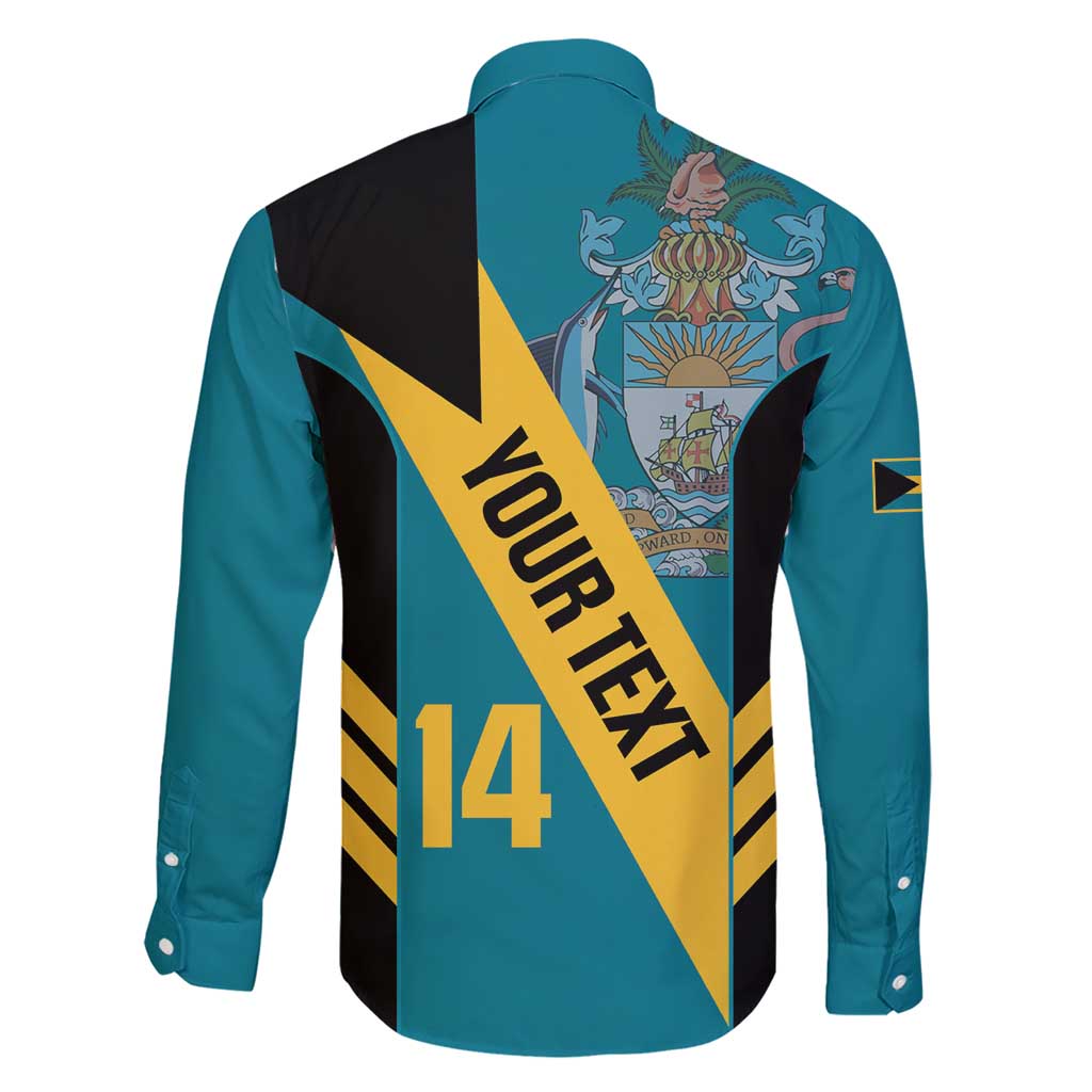 Custom Bahamas Football Family Matching Short Sleeve Bodycon Dress and Hawaiian Shirt Go Bahamian Slayersz - Wonder Print Shop