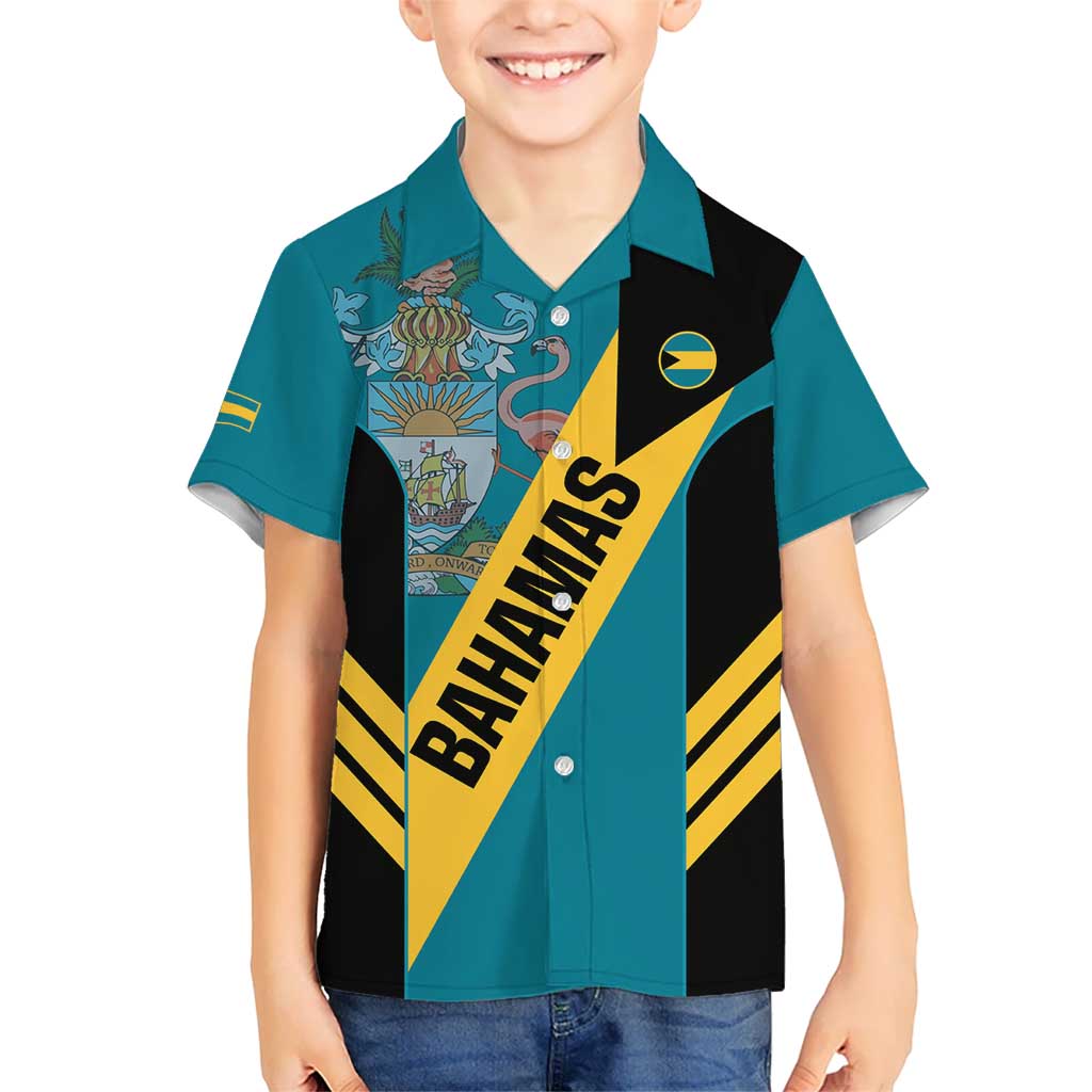 Custom Bahamas Football Hawaiian Shirt Go Bahamian Slayersz - Wonder Print Shop