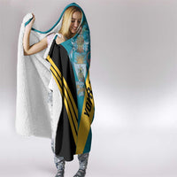Custom Bahamas Football Hooded Blanket Go Bahamian Slayersz - Wonder Print Shop