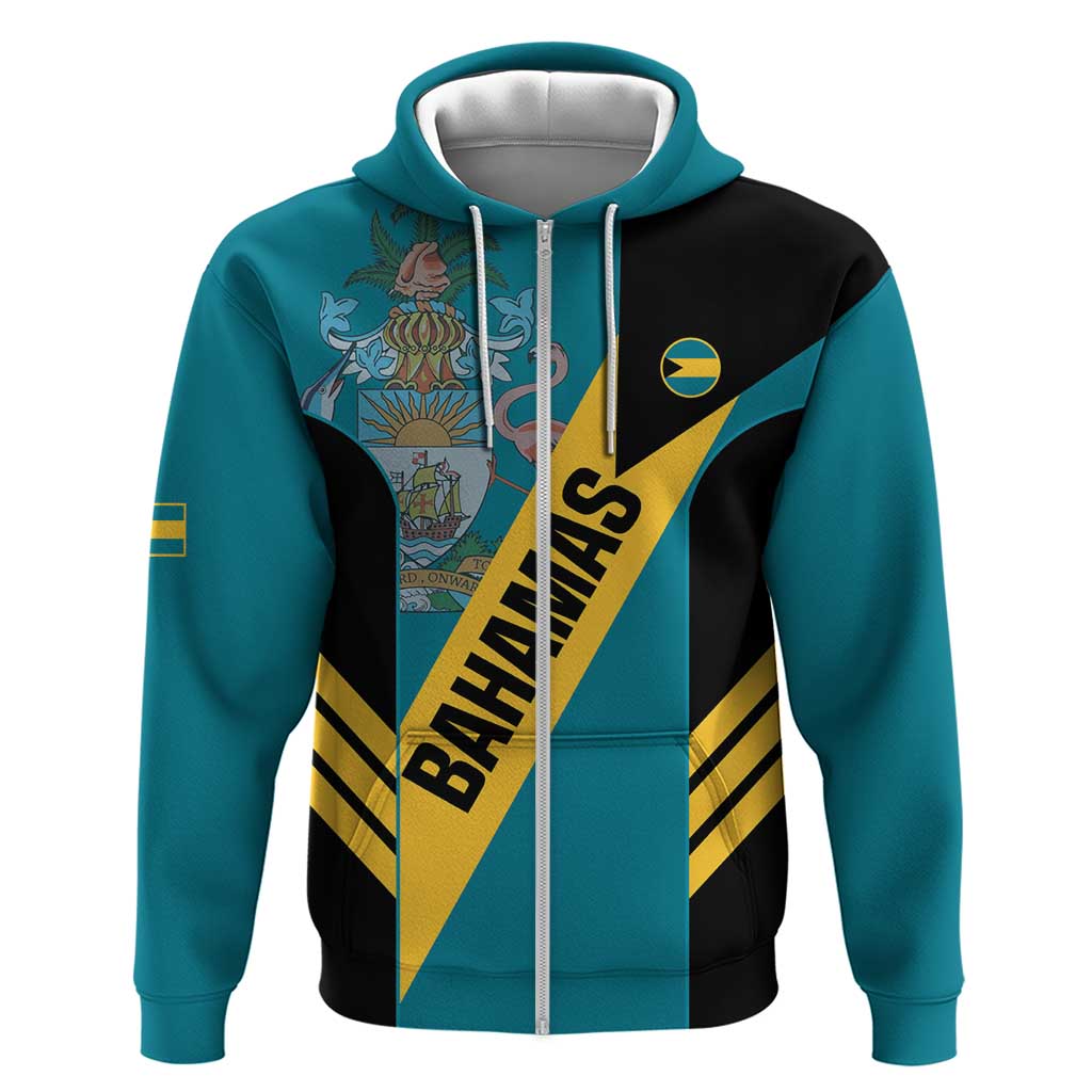 Custom Bahamas Football Hoodie Go Bahamian Slayersz - Wonder Print Shop
