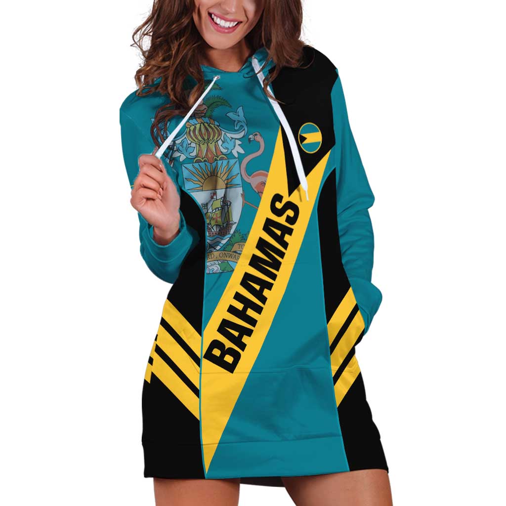 Custom Bahamas Football Hoodie Dress Go Bahamian Slayersz - Wonder Print Shop